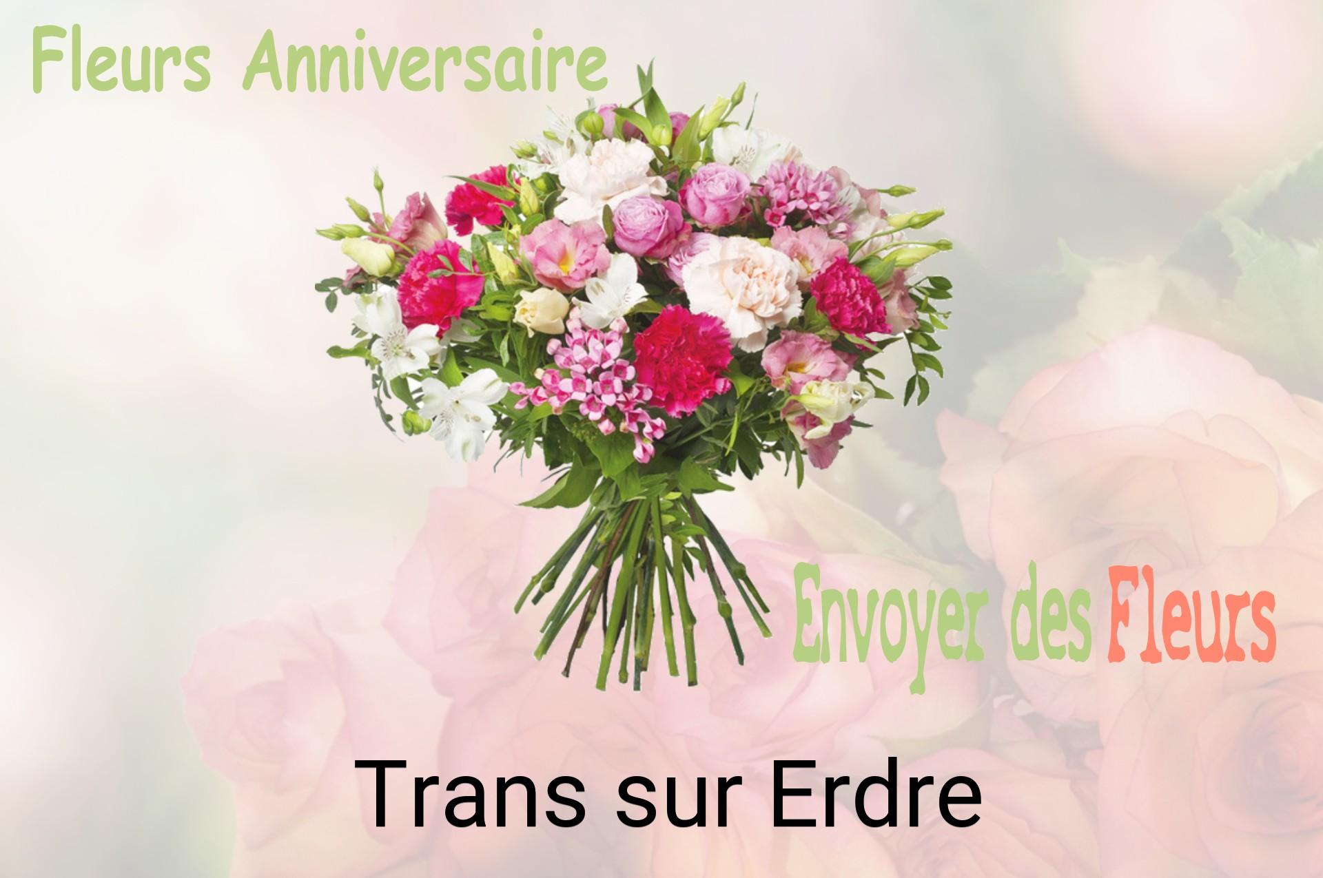 Bouquet de fleurs d’anniversaire livré à Trans-sur-Erdre